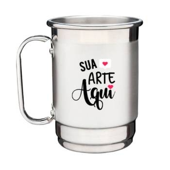 Caneca de chopp personalizada alumínio